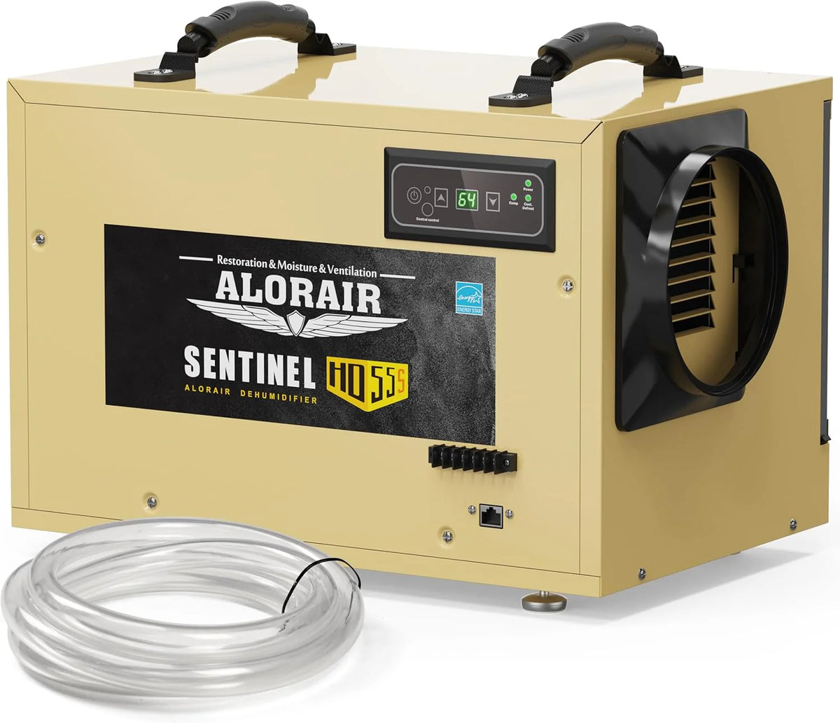 Basement/Mezzanine Dehumidifier Removal Service. 120 pounds/square foot (saturated state). 55 tank commercial dehumidifier. automatic defrosting. cETL standard. optional remote monitoring