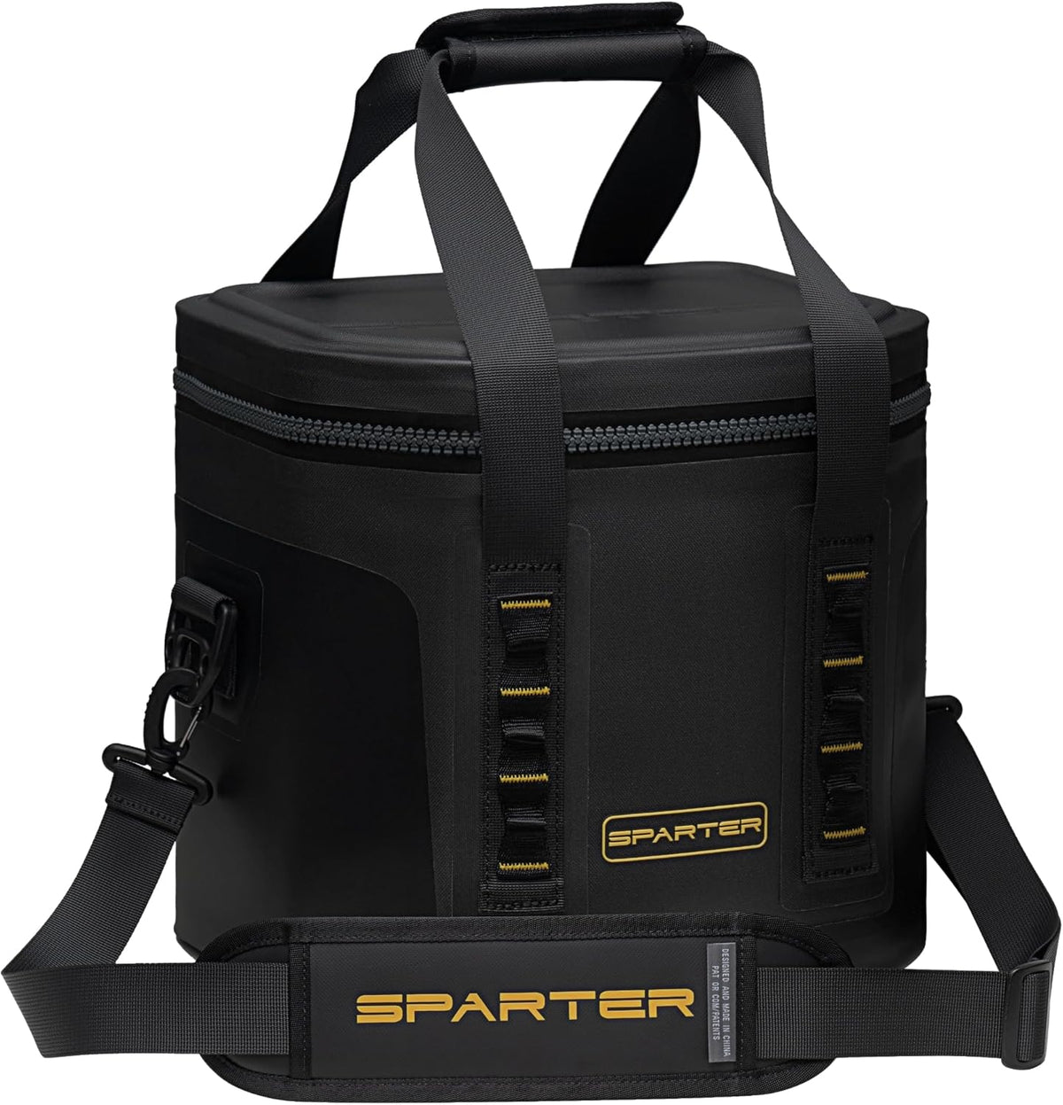 Portable Soft Cooler 12 Cans. IP68 Tizip Leak-Proof Zipper for Camping. Fishing. Beach. Outdoors Insulated Ice Chest with Reusable Ice Pack