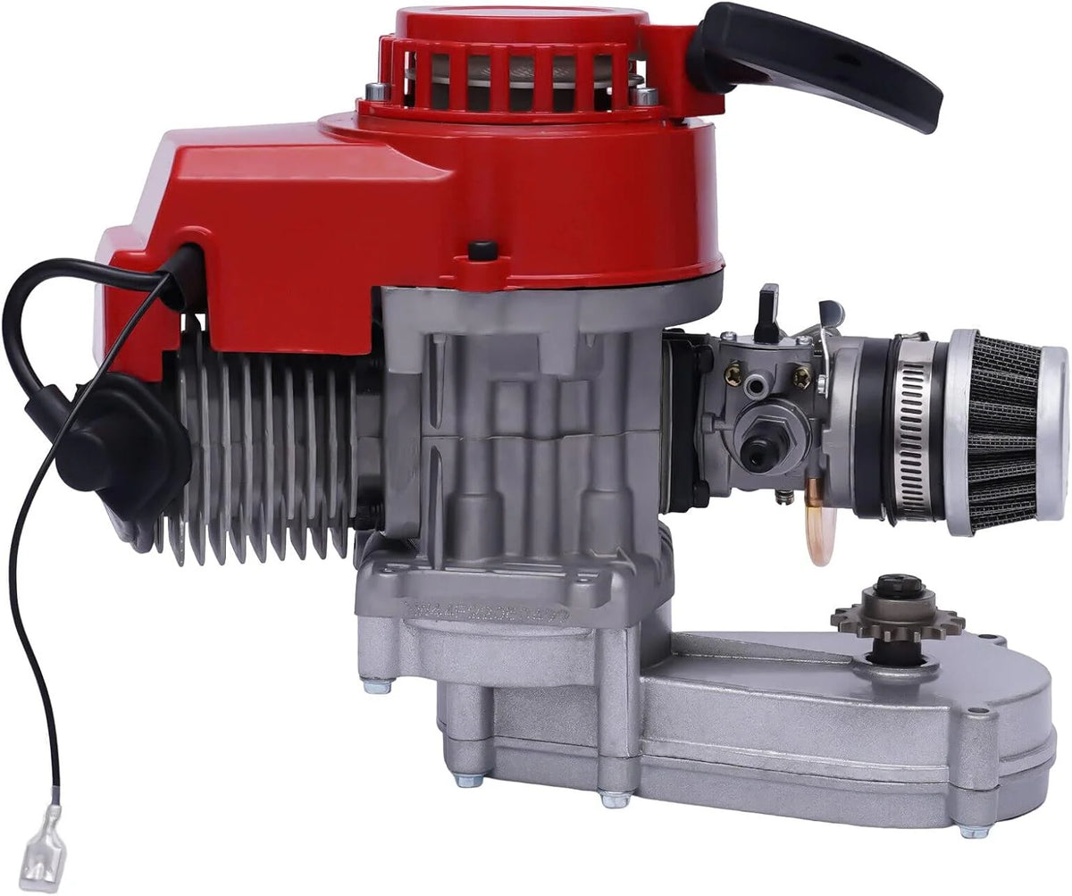 150CC 4 Stroke Engine Motor. Gy6 Single Cylinder Complete Engine Kit for 110cc-150cc Atvs and Go Karts and 11 Long Box Engine Size Scooters High-Flow Oil Pump CVT Carburetor Top Mount