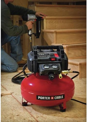 Air Compressor. 6-Gallon. Pancake. Oil-Free (C2002-ECOM)