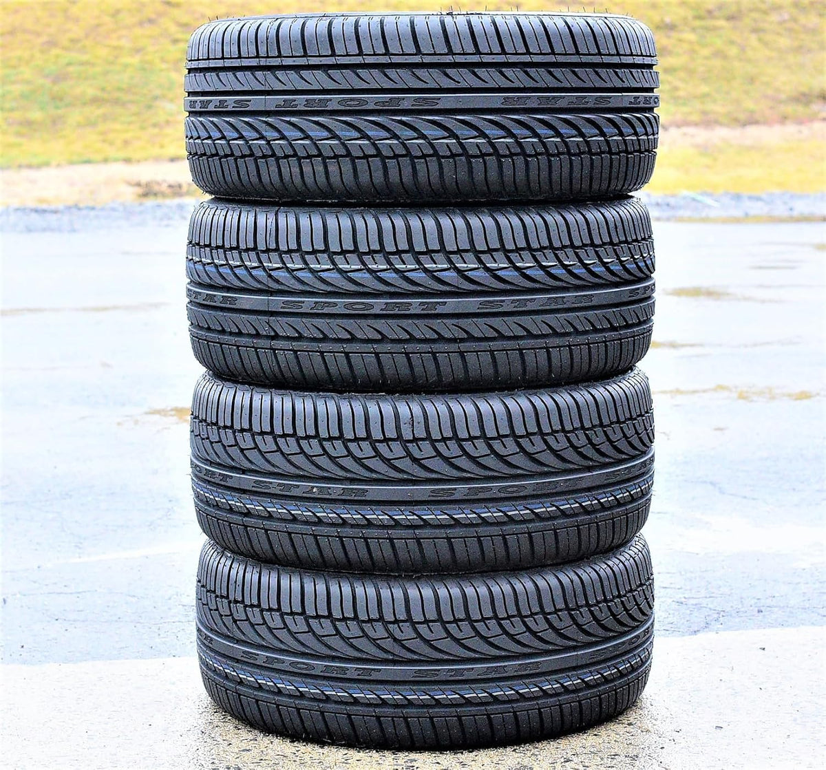 Set of 4 215/60R16 All-Season Radial Tires. 99V Load Range XL. 4-Ply BSW. UTQG 380AA