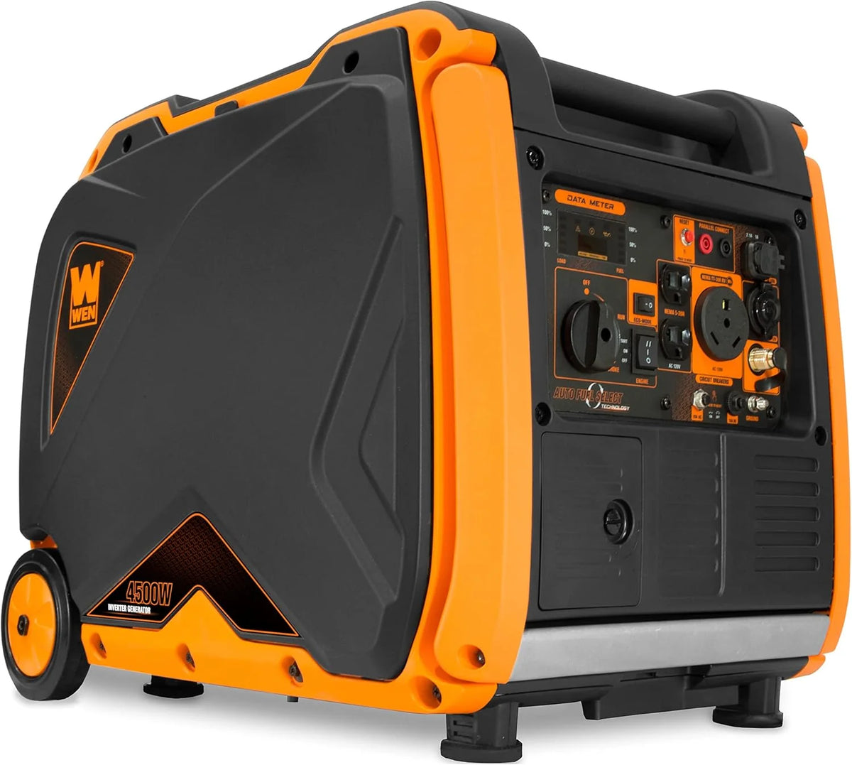 Quiet 6800-Watt Dual Fuel RV-Ready Electric Start Portable Inverter Generator with Fuel Shut Off and CO Watchdog for Electric Vehicle Backup (DF680iX)