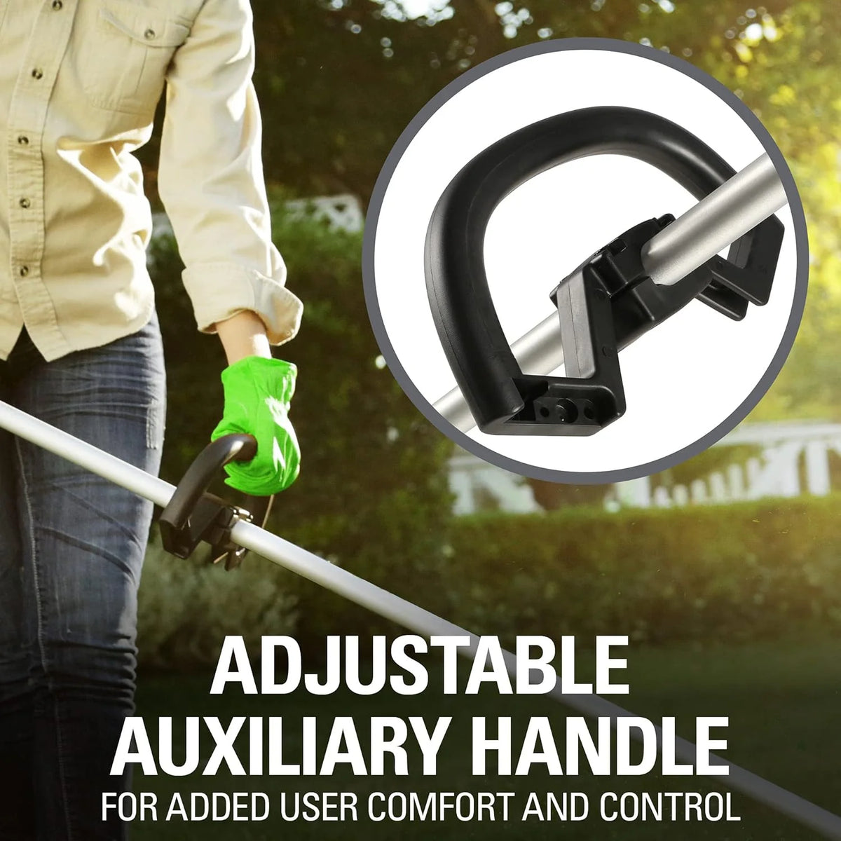 80V 8 inch Brushless Edger. Battery Not Included ED80L00