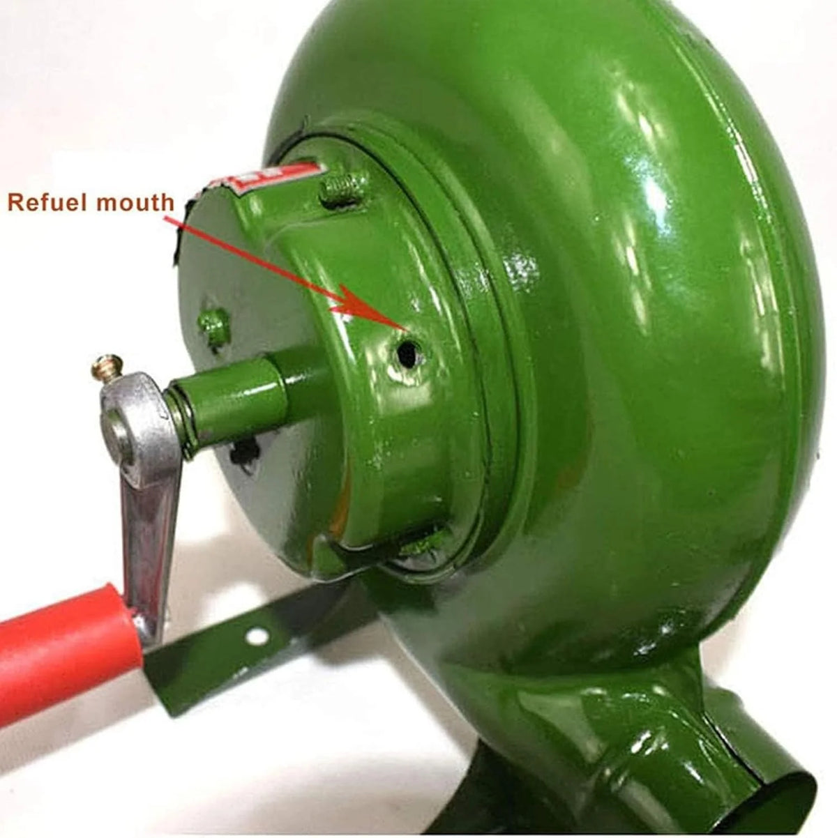 Blower Popcorn Fan. Manual BBQ Forge Air Blower with Hand Crank for Camping Picnic Outdoor - 80W-350W(150W)