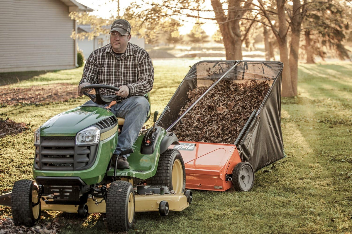 48 Tow Behind Lawn Plug Aerator with Universal Hitch; Designed to Pull Behind Lawn & Garden Tractors