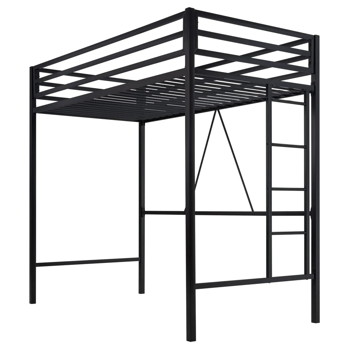 Junior Loft Bed Twin Size. Heavy Duty Twin Bed Frame