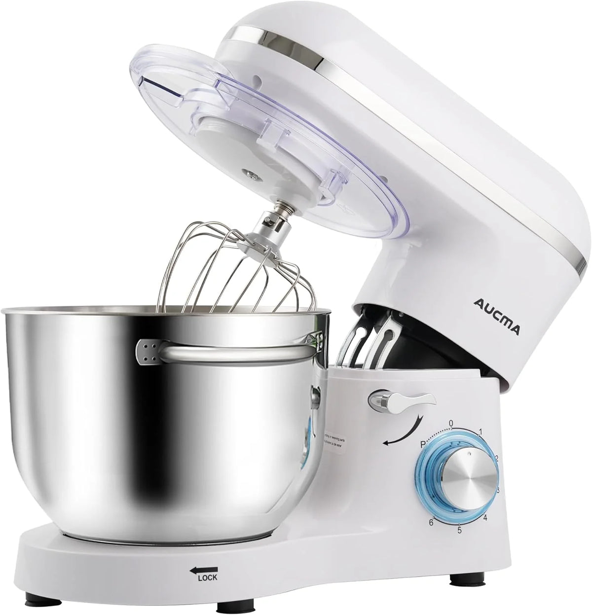 Vertical mixer. power 900 watts. capacity 8 gallons. large kitchen mixer. kitchen electric mixer with dough hook. whisk and stirring rod (blue. 8 gallons)