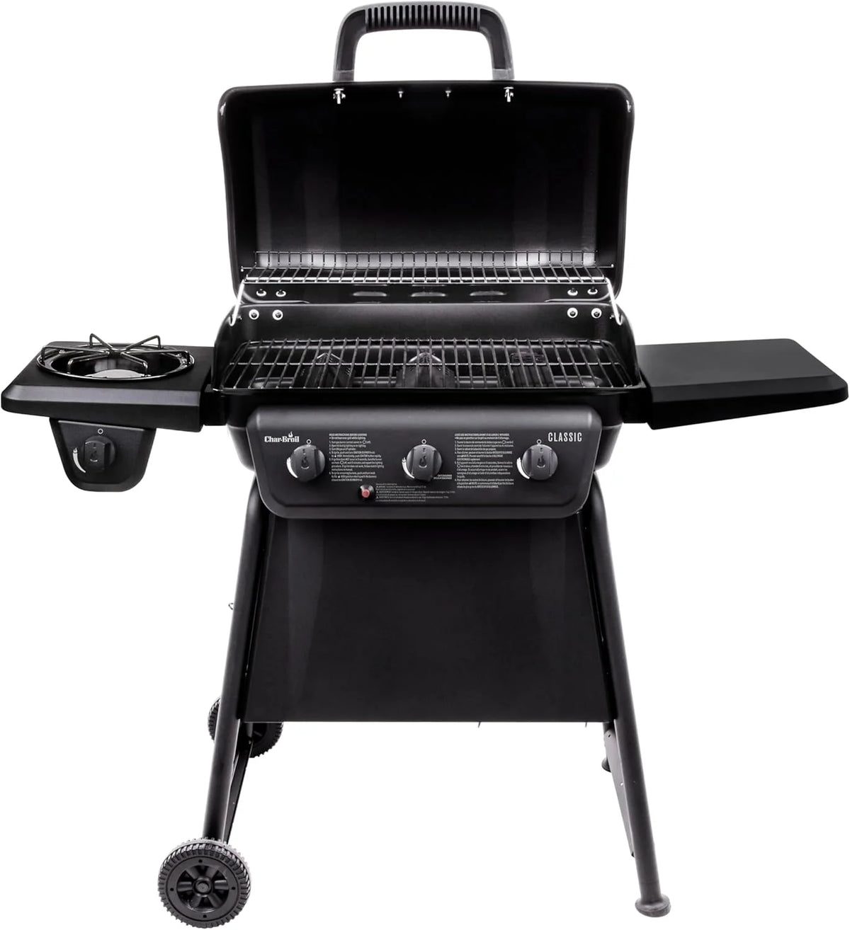 Convective 3-Burner with Side Burner Propane Gas Stainless Steel Grill
