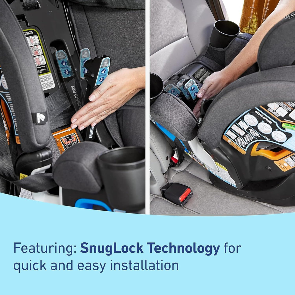 4Ever DLX 4-in-1 Car Seat. Charlie | Infant to Toddler Car Seat. with 10 Years of Use | Rear-Facing. Forward-Facing and Booster Modes | Safe. Comfortable and Convenient