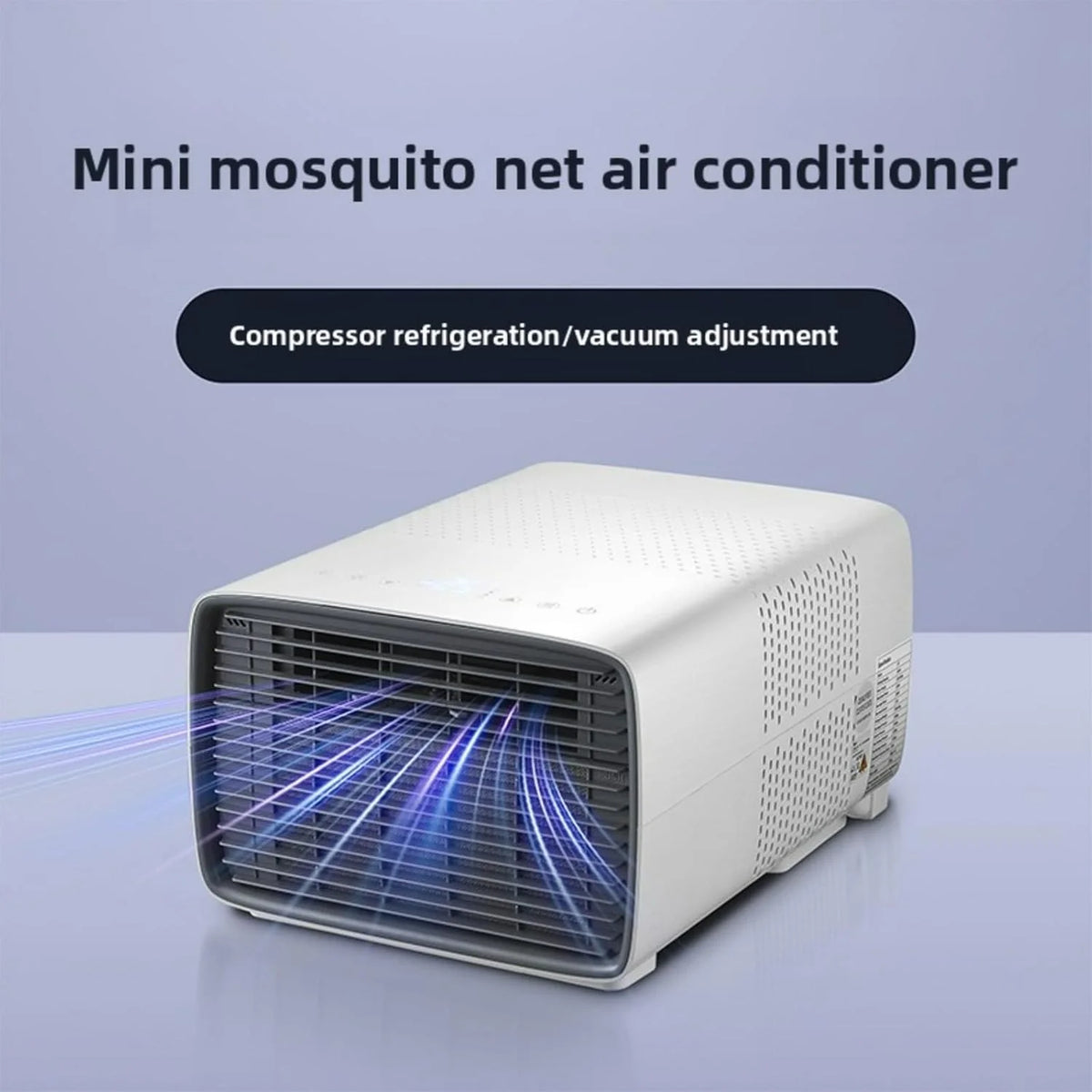 Portable air Conditioner for Camping. Outdoor Tent air Conditioner for Picnic Truck RV White