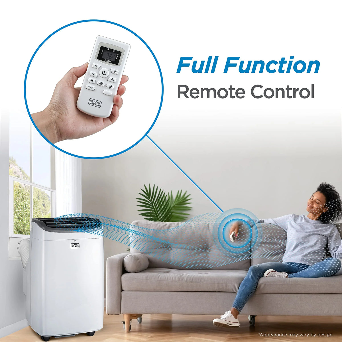 8.000 BTU Portable Air Conditioner up to 350 Sq.Ft