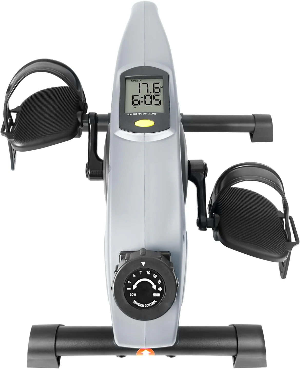 Desk Bike Pedal Exerciser with Electronic Display for Indoor Physical Therapy