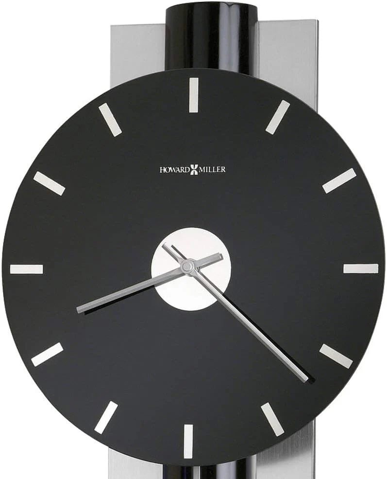 Wall-mounted clock. quartz movement. battery-powered. pointer-style analog display. rectangular pendulum. decorative sturdy frame. nickel-plated surface. wall-mounted installation. perfect home decoration alarm clock
