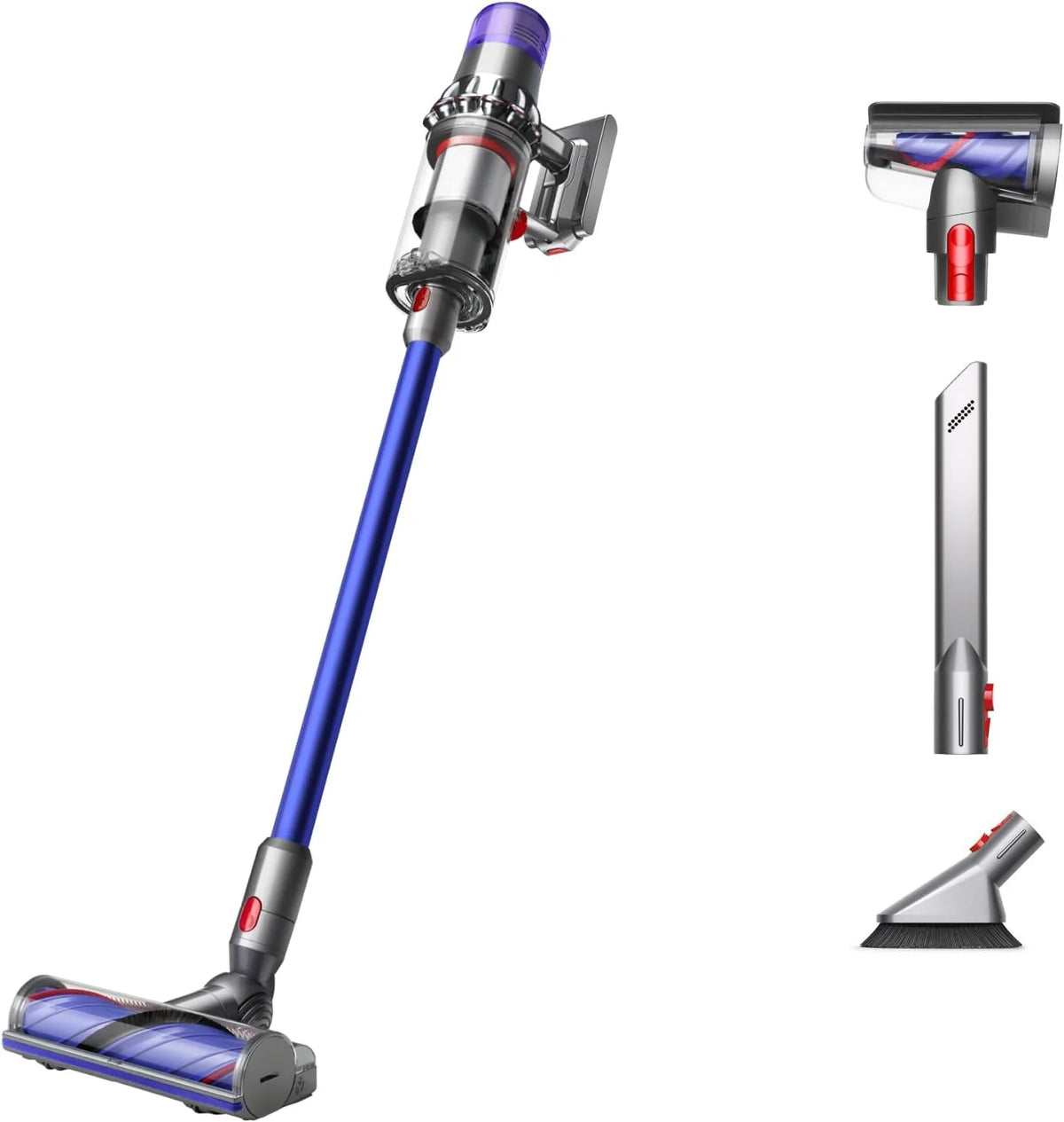 V11 Origin Cordless Vacuum. Nickel/Blue