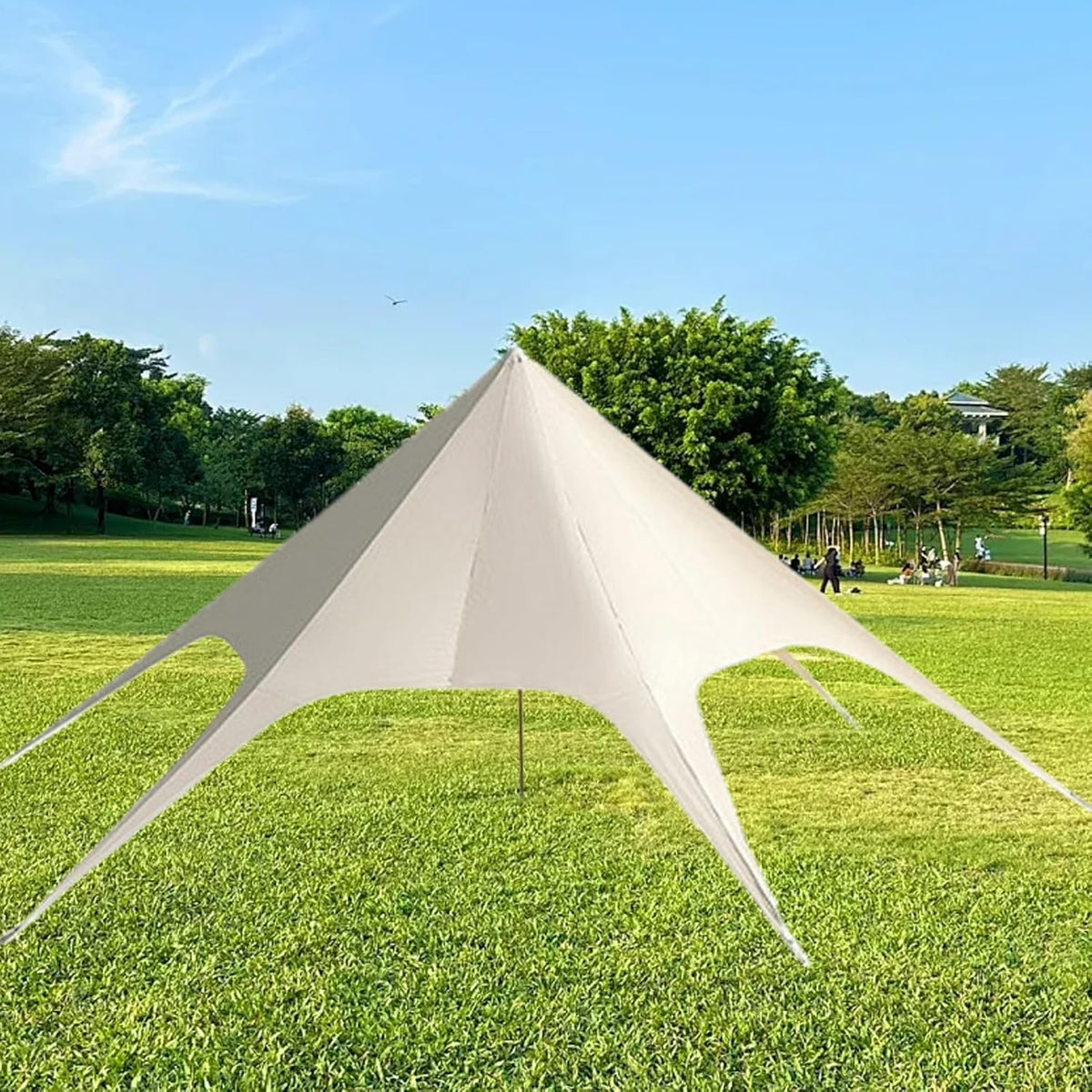 Outdoor Camping Awning.UV Block Hiking Shelters for Sun Shade - Dome Structure UVF50+ Protection Awning Tent for Backpacking Traveling Picnic Fishing