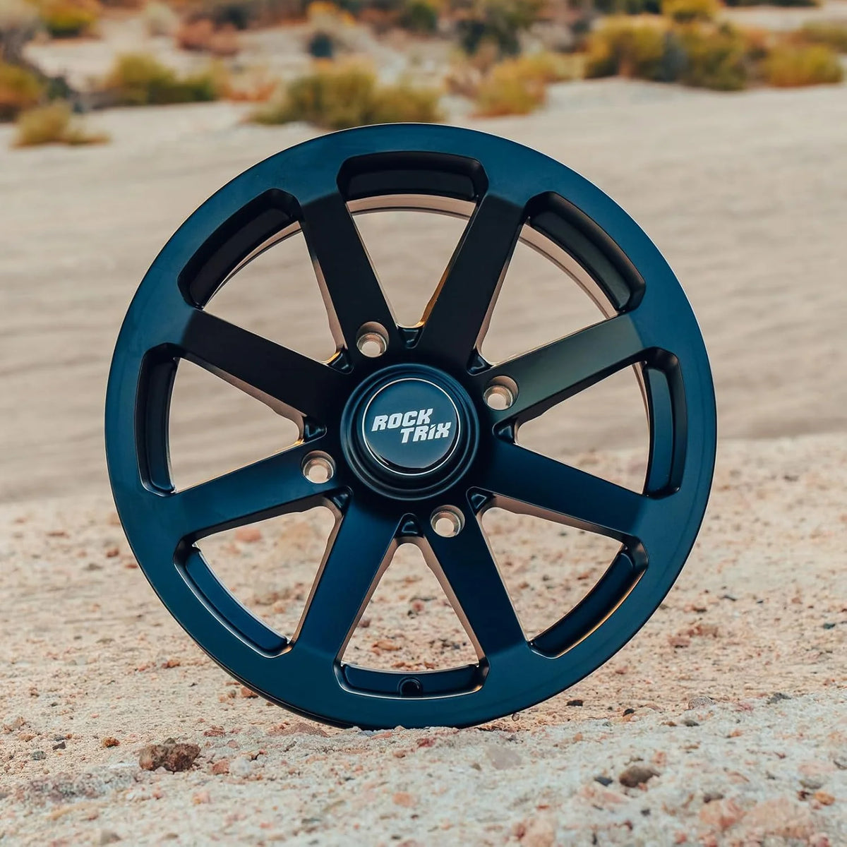 RT102 15in Wheels 15x7 4x137. 4+3 Offset. ATV UTV SxS Rims. Compatible with Can Am Commander Max Defender Max Pro Maverick X3 Maverick Trail. 4/137 Matte Black. Set of 4