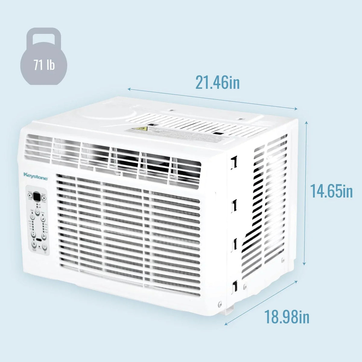 14.500 BTU Window Air Conditioner and Dehumidifier