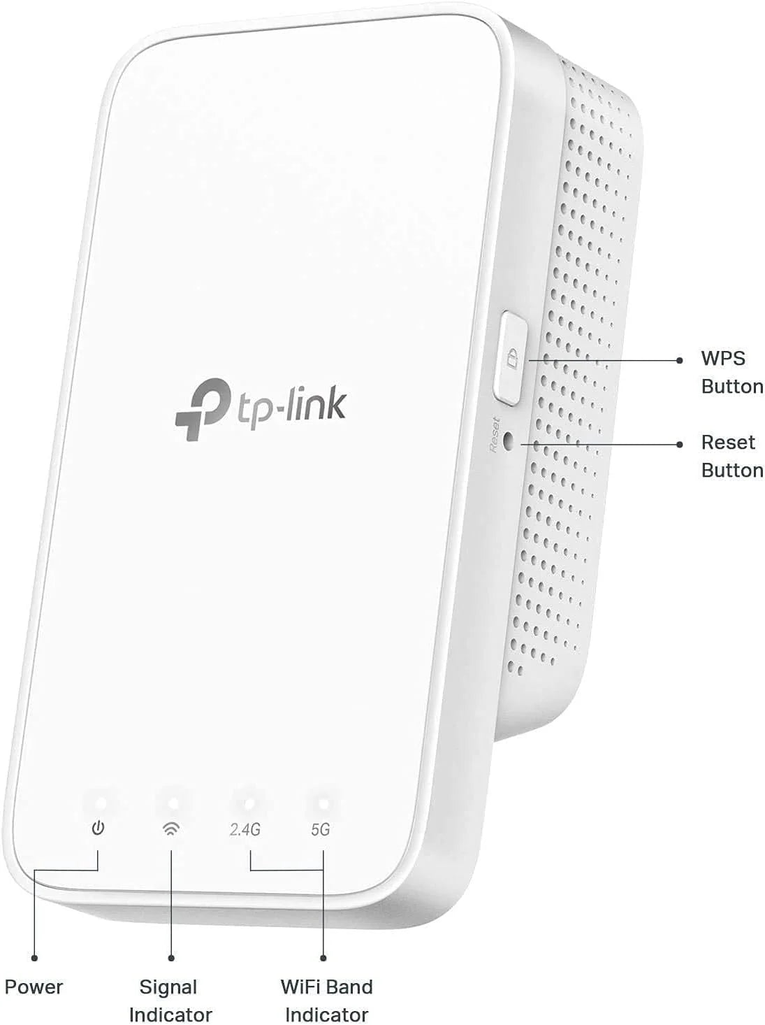 WiFi 7 booster and WiFi booster (RE655BE) - 11Gbps ultra-fast WiFi with three frequency bands. 2.5G multiple gigabit ports. MLO for seamless roaming. 320MHz channel. 4K-QAM technology