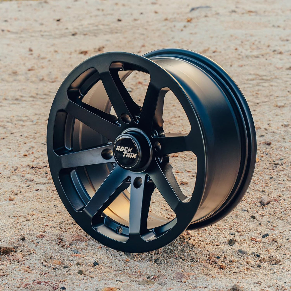 RT102 15in Wheels 15x7 4x137. 4+3 Offset. ATV UTV SxS Rims. Compatible with Can Am Commander Max Defender Max Pro Maverick X3 Maverick Trail. 4/137 Matte Black. Set of 4
