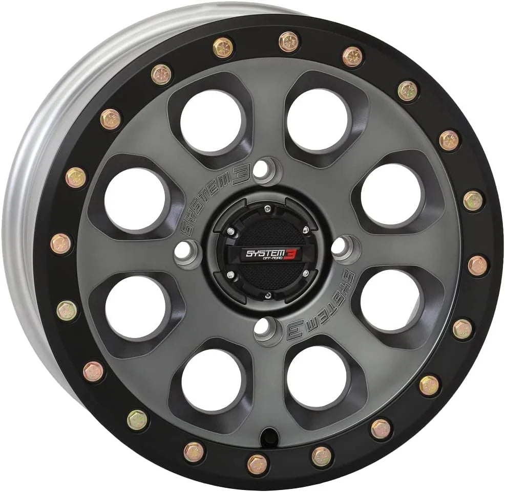 SB-7 Beadlock 15 Wheels Titanium (5+2) Polaris RZR 1000 XP/Ranger XP 900/1000
