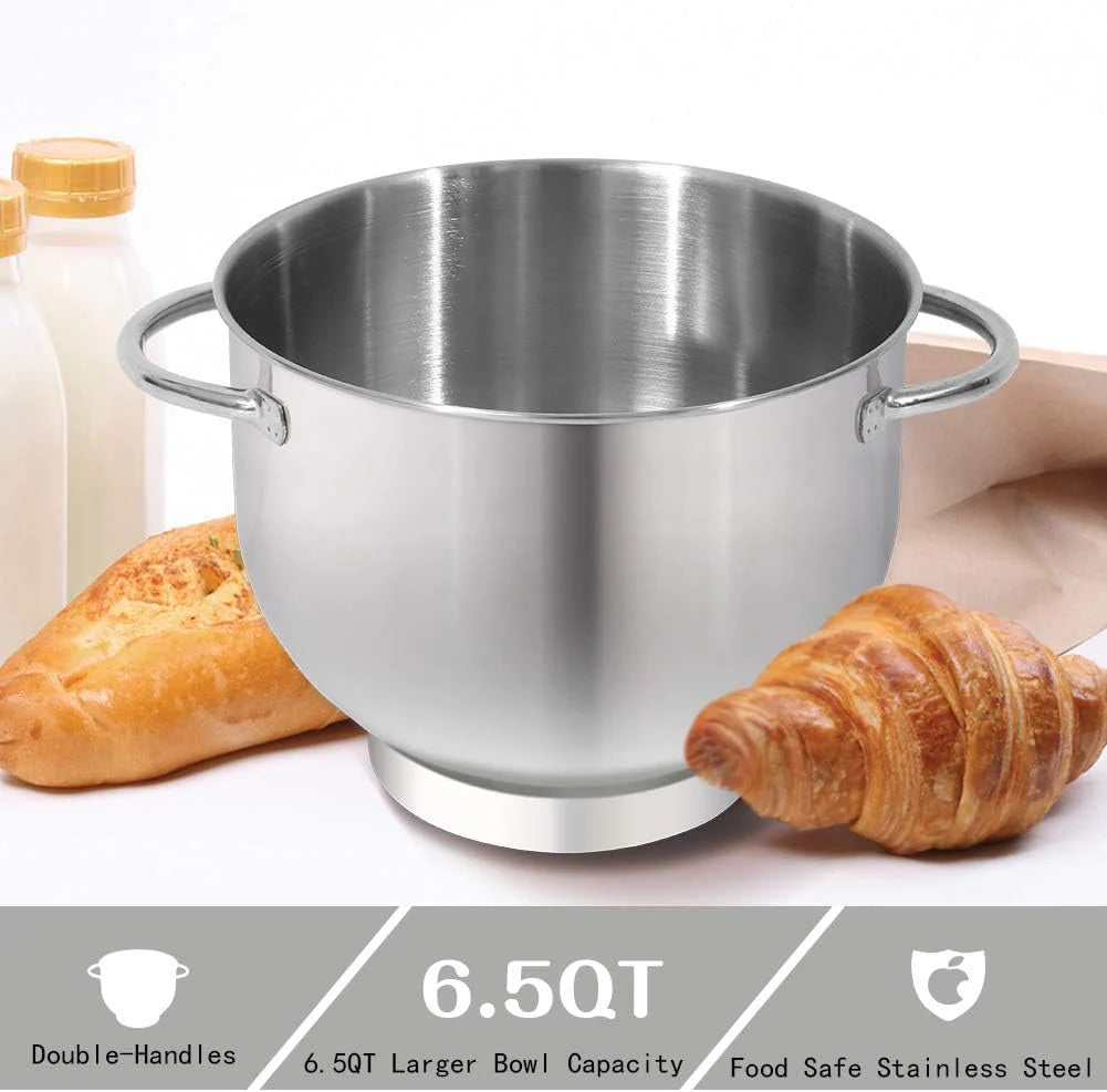 Vertical mixer. power 900 watts. capacity 8 gallons. large kitchen mixer. kitchen electric mixer with dough hook. whisk and stirring rod (blue. 8 gallons)