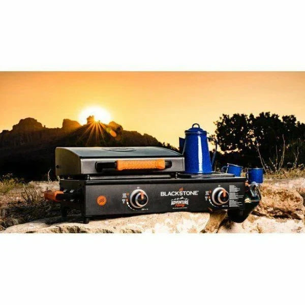 17 inch tabletop griddle with range top black