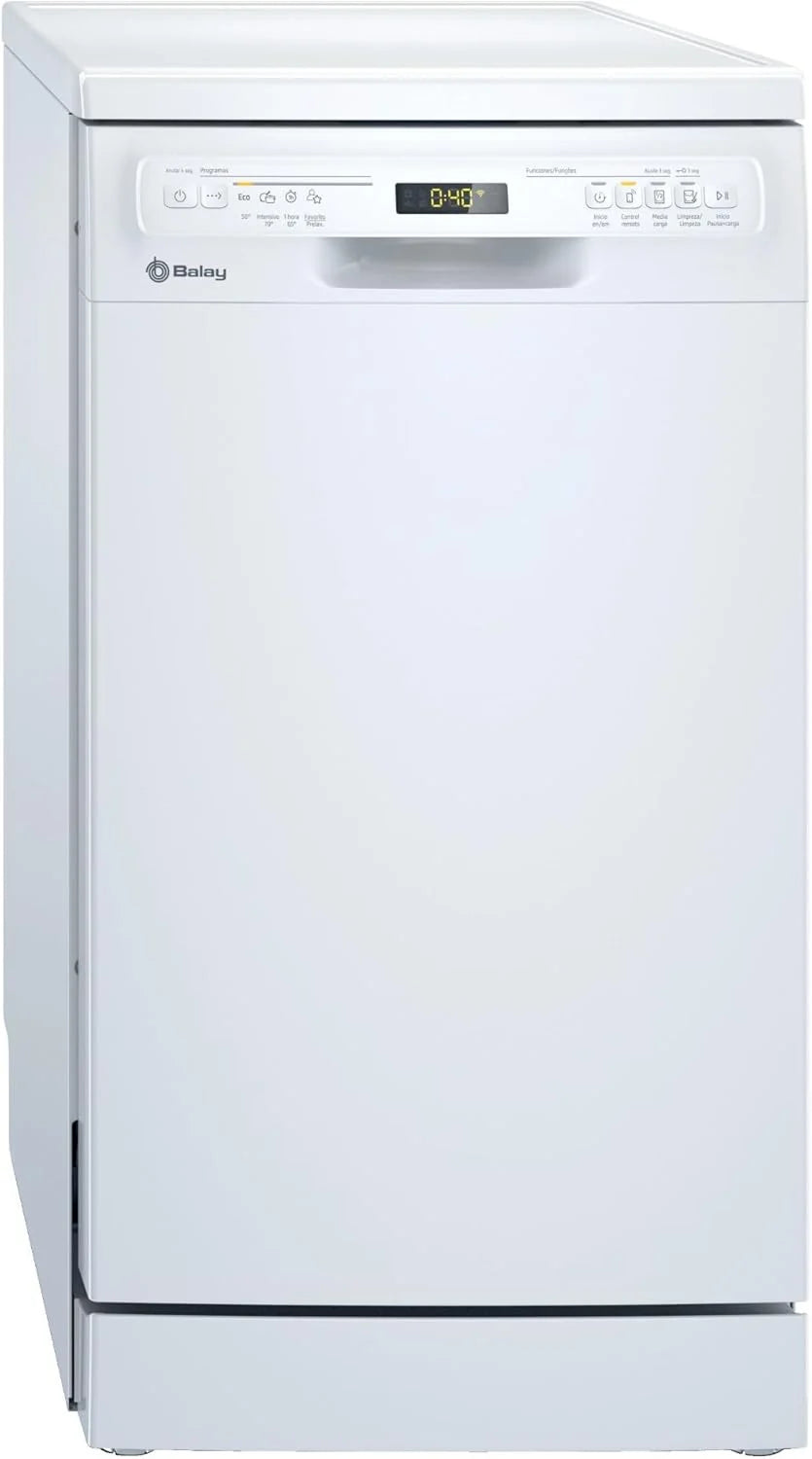 Balay Lavavajillas 3Vn4010Ba 45 Cm. Libre instalación. Blanco