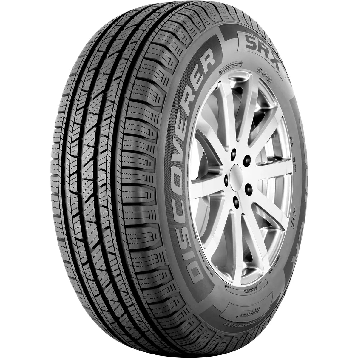Pair of 2 (TWO) Cooper Discoverer SRX 235/60R18 107V XL A/S All Season Tire Fits: 2017-19 Honda CR-V EX-L. 2011-17 Honda Odyssey Touring Elite