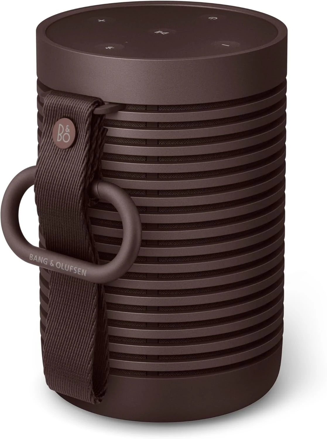 Bang & Olufsen Beosound Explore – Kabelloser tragbarer Bluetooth Outdoor-. Heim- und Reise. 27 Stunden Akkulaufzeit. wasserdichter 360° Lautsprecher +