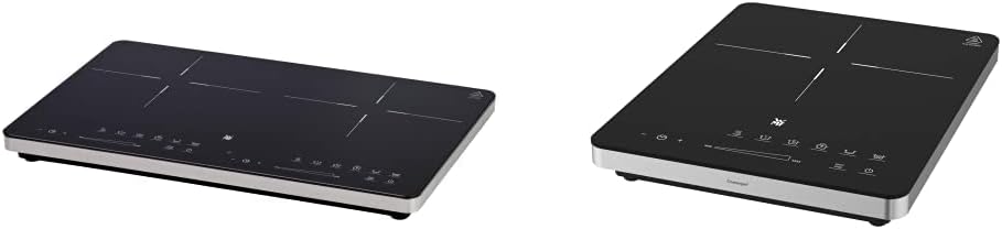 WMF Kult X Doppel- Induktionskochfeld 2 Platten. Kochplatte bis 28 cm. 2 Kochzonen. 8 Stufen. Topferkennung.Touch-Display. Glaskeramik. Timer-Funktion