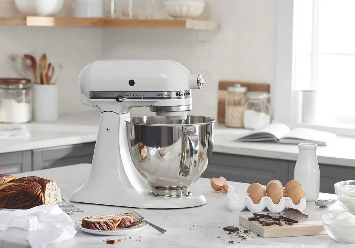 5-Quart Tilt-Head Stand Mixer. Electric Kitchen Mixer with Bowl. Multi-Speed Settings for Baking. Mixing and Food Preparation