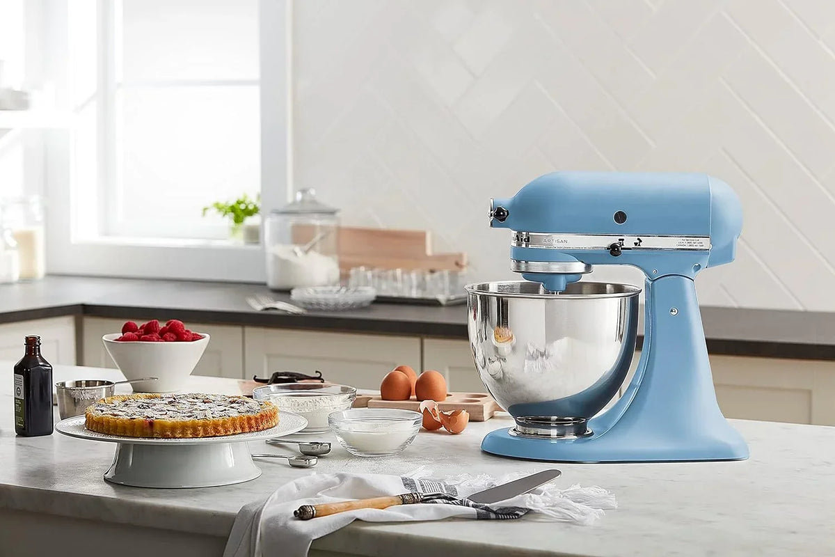 5-Quart Tilt-Head Stand Mixer. Electric Kitchen Mixer with Bowl. Multi-Speed Settings for Baking. Mixing and Food Preparation