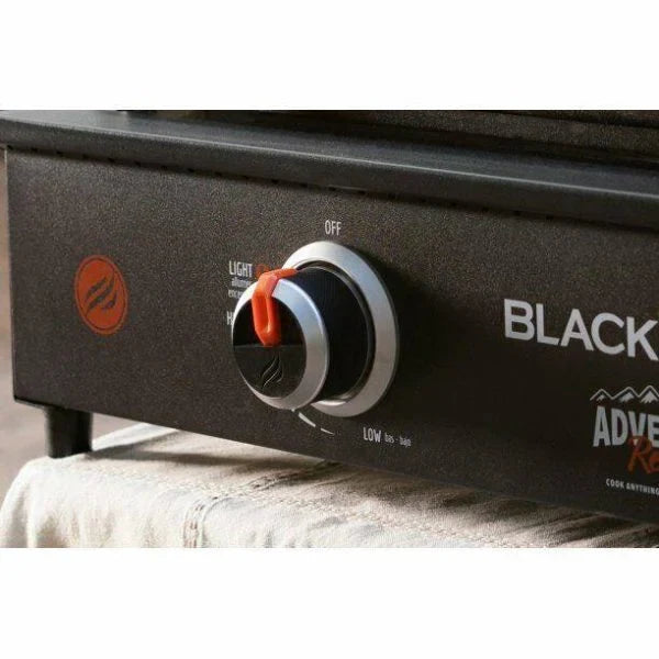17 inch tabletop griddle with range top black