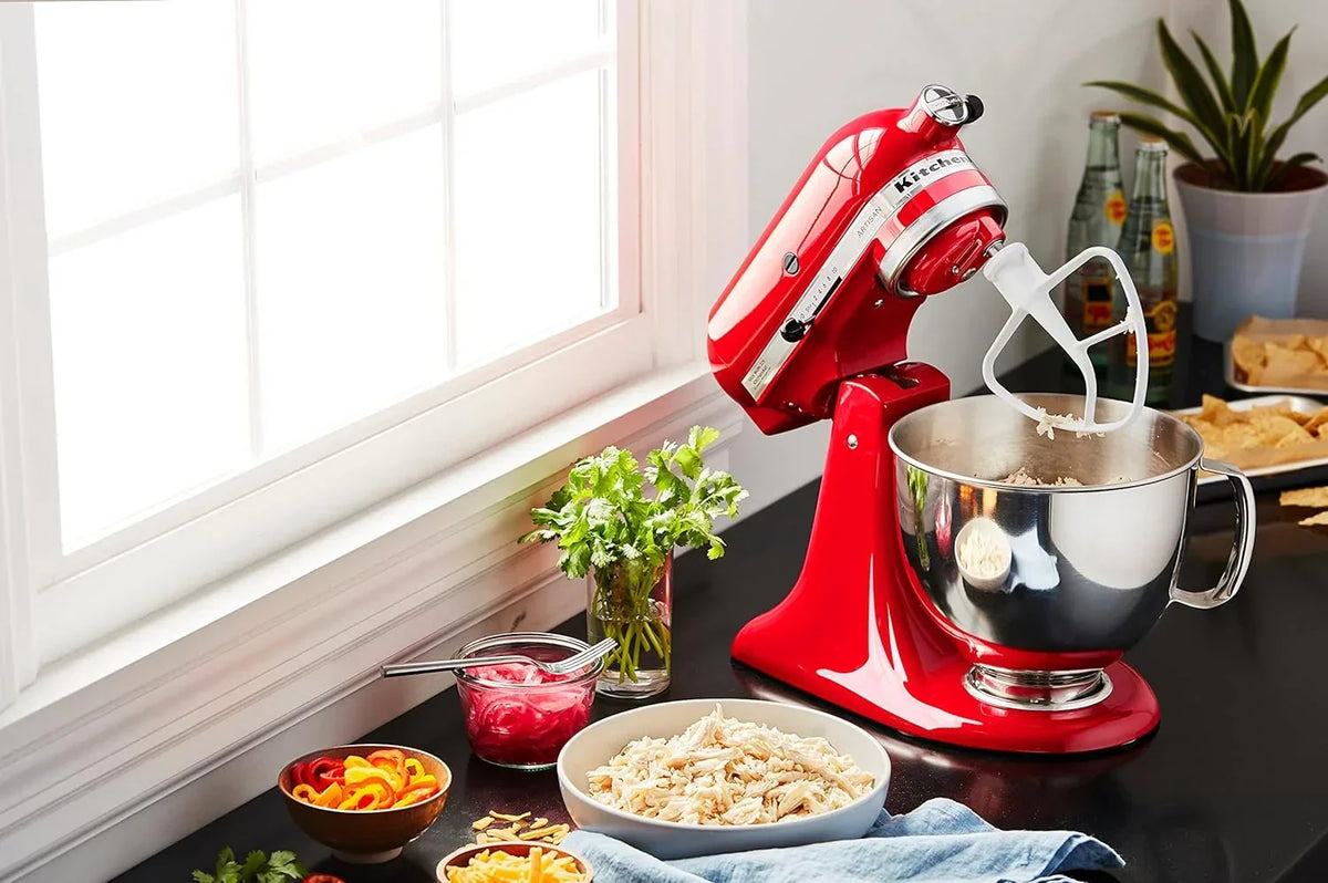 5-Quart Tilt-Head Stand Mixer. Electric Kitchen Mixer with Bowl. Multi-Speed Settings for Baking. Mixing and Food Preparation