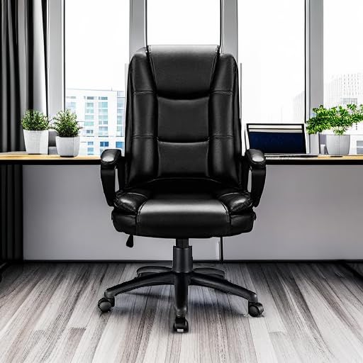 400 LBS Big and Tall Office Chair. Heavy Duty Ergonomic Computer Desk Chair for Home Office and Workspace