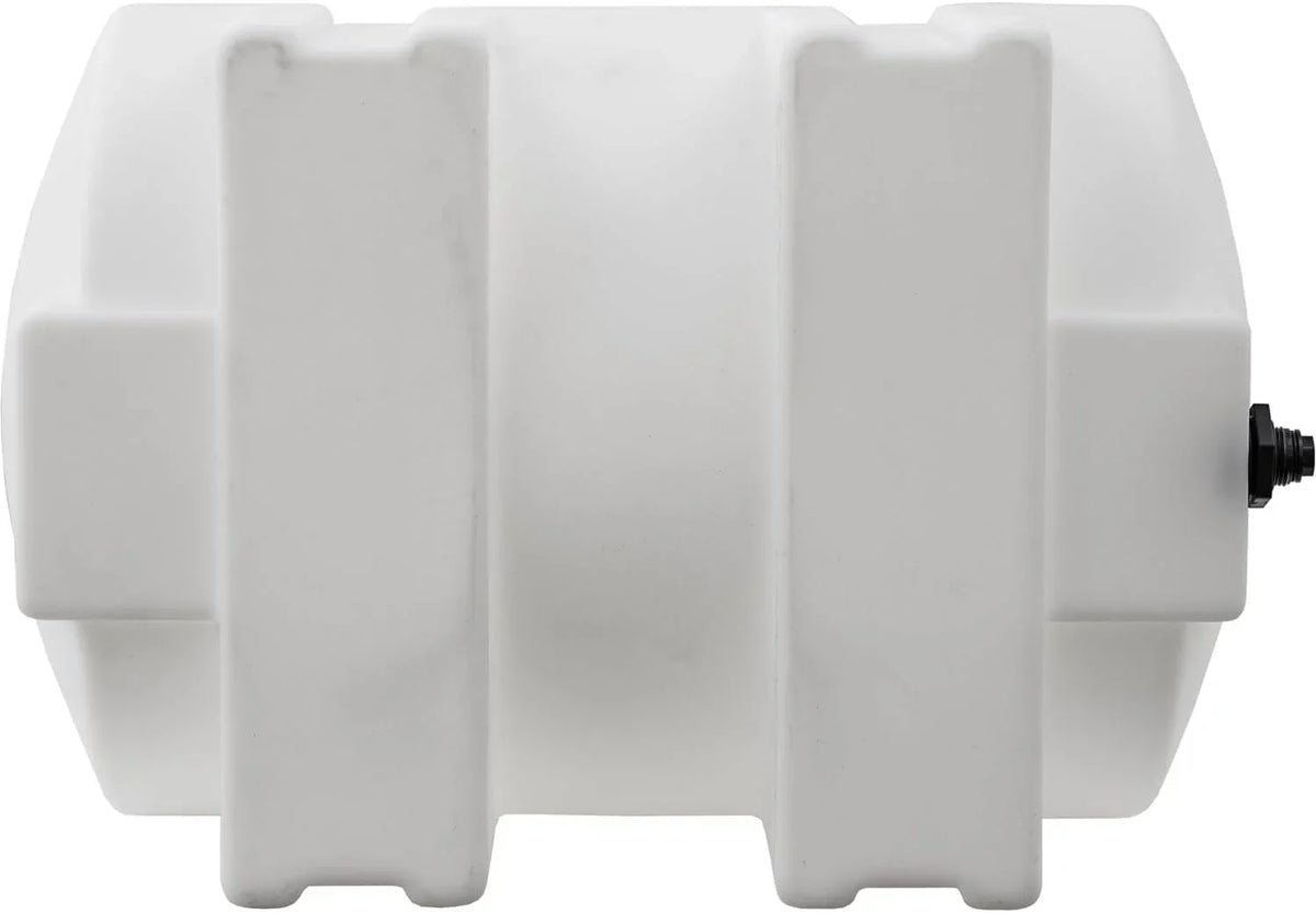Horizontal Polyethylene Reservoir Water Tank with Legs. 550 Gallon. Made in the USA. Poly Tank for Water and Non-Flammable Liquids. Rust and Corrosion Proof