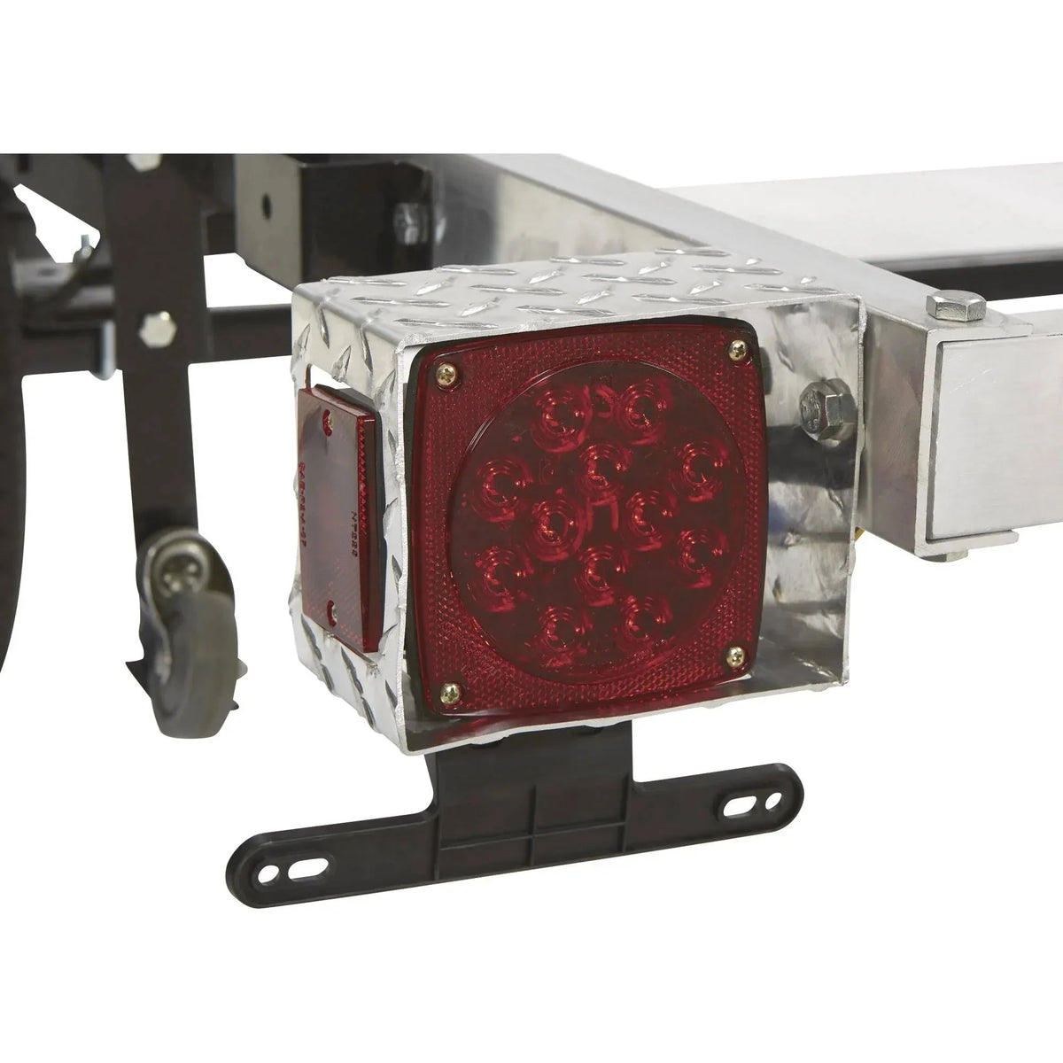 4-Ft. x 8-Ft. Folding Aluminum Utility Trailer. 1.170-Lb. Load Capacity