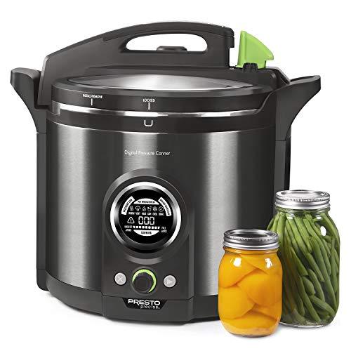 12-Quart Digital Canner. Black Stainless Steel