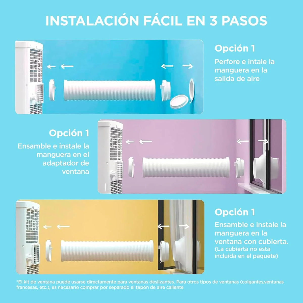COMFEE Pingüino Aire Acondicionado Portátil 3 en 1 | 8000 BTU/2000 Frigorías Con App + Mando a Distancia | Climatizador y Deshumidificador | Bajo