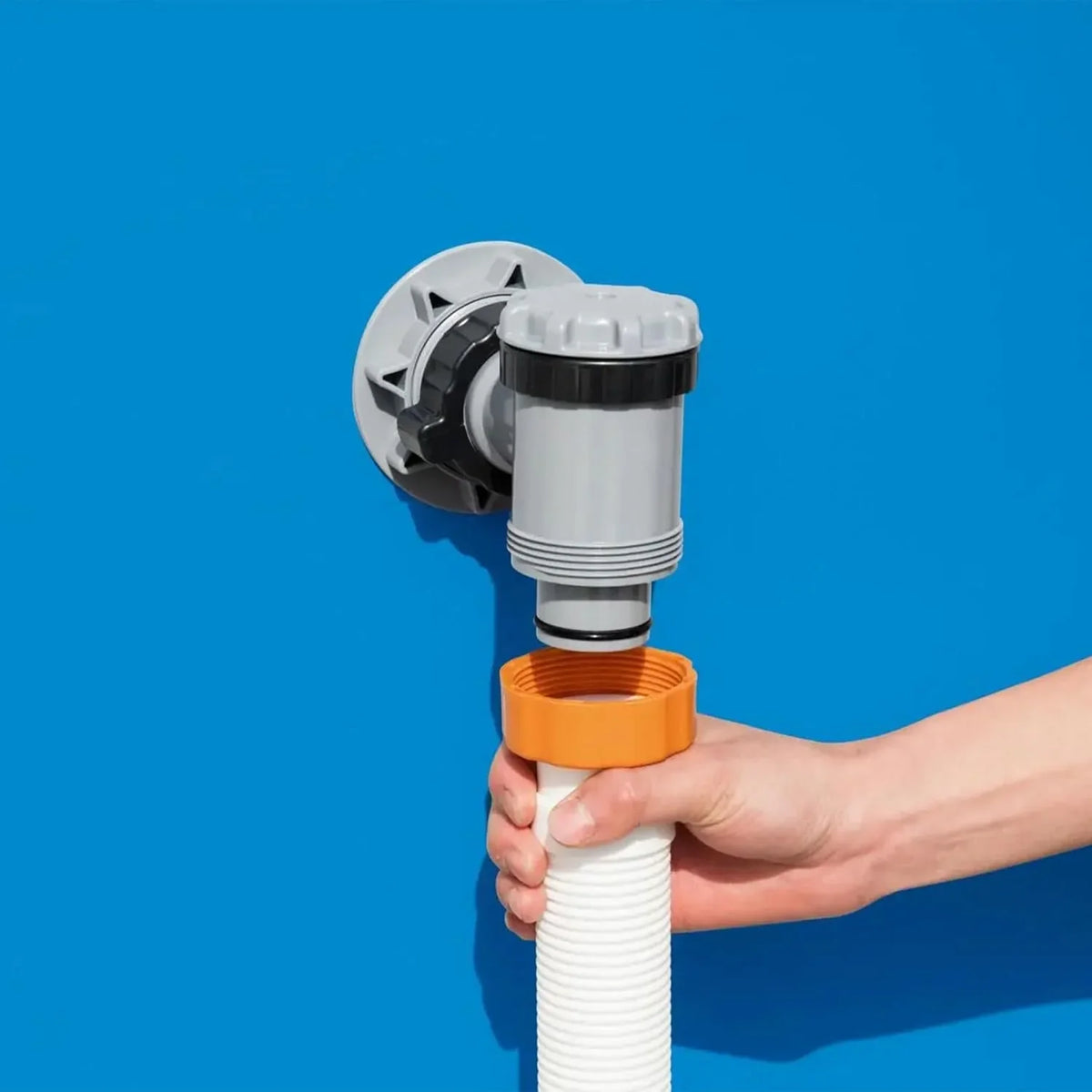 2.200 GPH Sand Filter Pump for Above Ground Pools. High Flow Swimming Pool Filtration System
