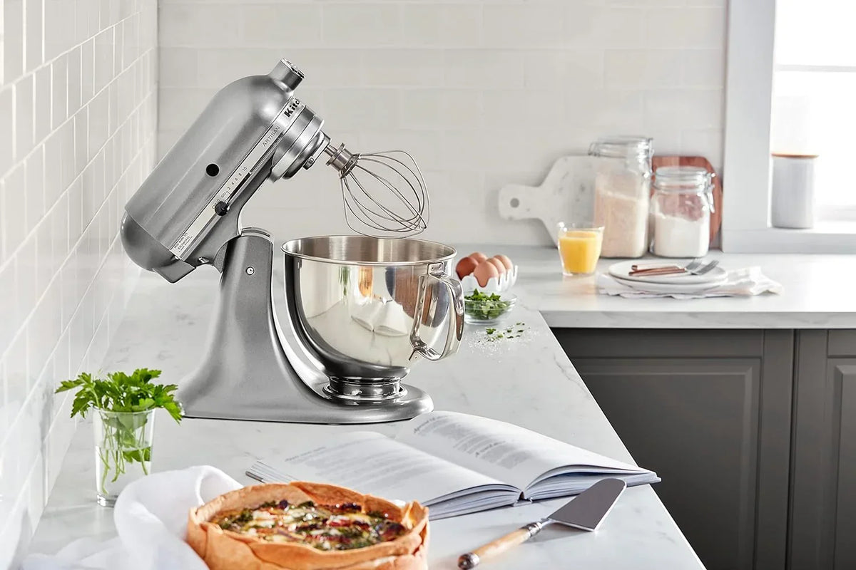 5-Quart Tilt-Head Stand Mixer. Electric Kitchen Mixer with Bowl. Multi-Speed Settings for Baking. Mixing and Food Preparation