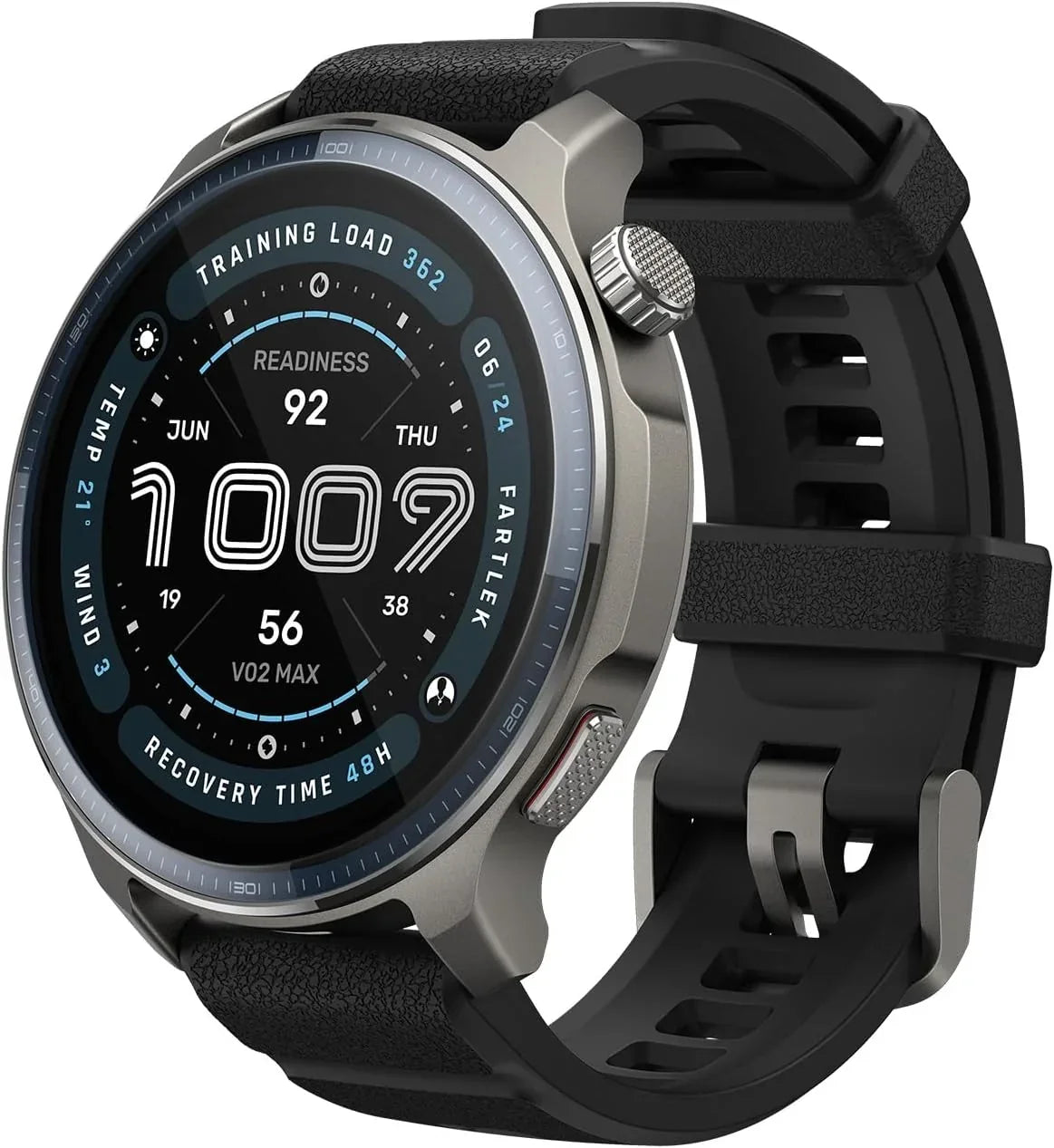 Amazfit Balance 2 Reloj Inteligente Hombre 47mm. Pantalla AMOLED 1.5 Cristal de Zafiro. smartwatch con NFC. GPS. batería de 21 días. 170+ Modos