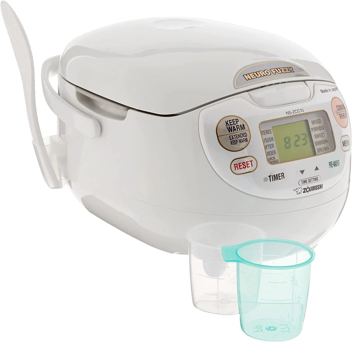 5.5-Cup Rice Cooker. Made in Japan. Premium White