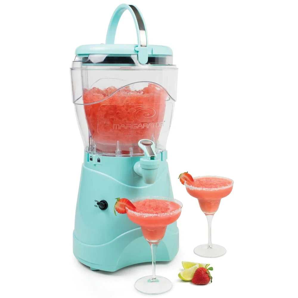 1 Gallon Margarita & Slush Machine. Frozen Drink Maker for Cocktails. Smoothies and Party Beverages