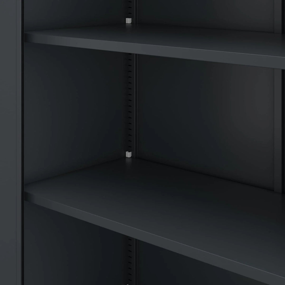 Jan Nowak Metallschrank Jan II 185 x 115 x 40 cm - Aktenschrank abschließbar mit 2 Türen. Mehrzweckschrank mit 5 Ebenen. Büroschrank aus Stahlschrank