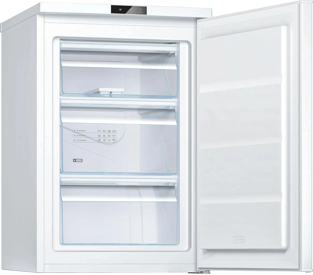 Bosch GTV15NWEB - Congelador de montaje libre (serie 2-83 L. 3 cajones de congelación. 85 x 56 cm). color blanco