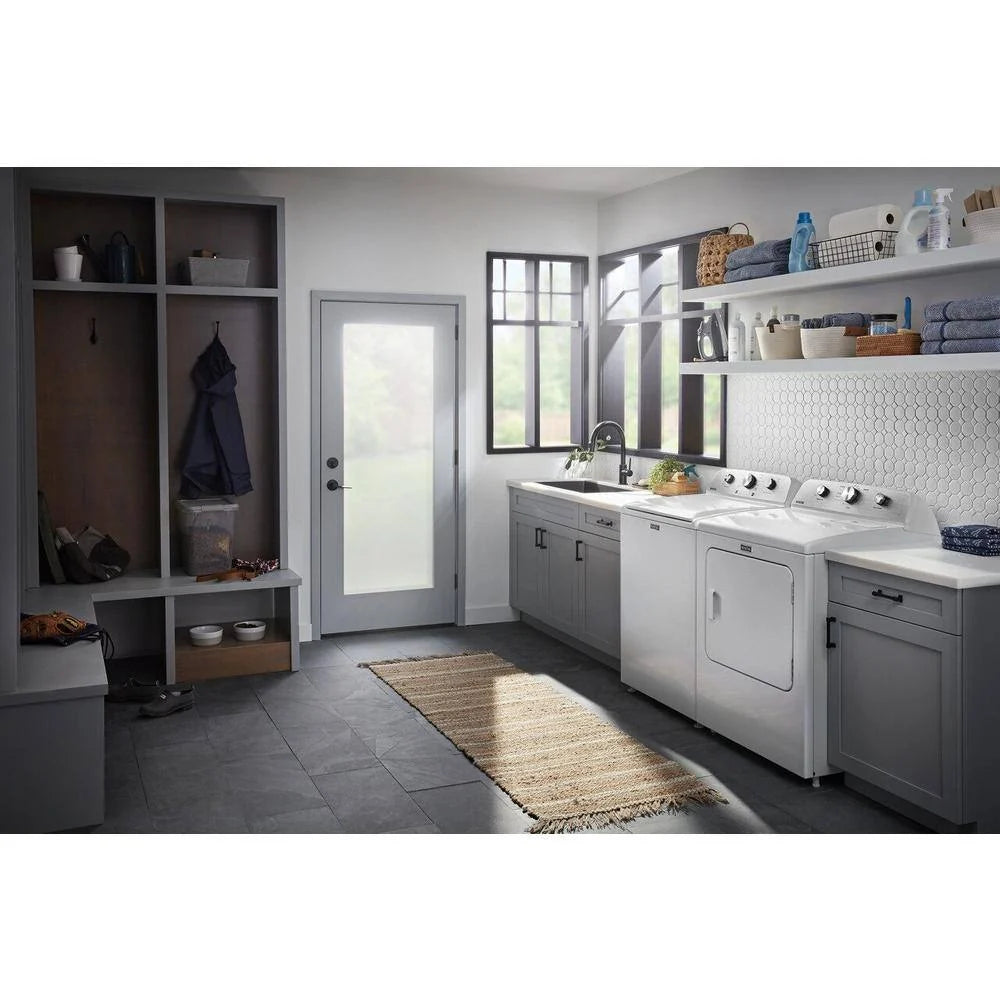 7.0 Cu. Ft. Vented Gas Dryer. White