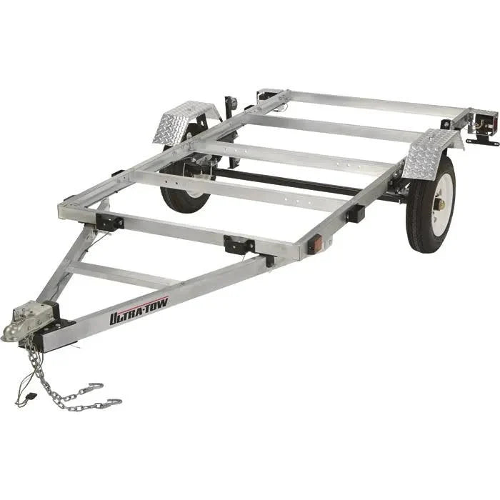 4-Ft. x 8-Ft. Folding Aluminum Utility Trailer. 1.170-Lb. Load Capacity
