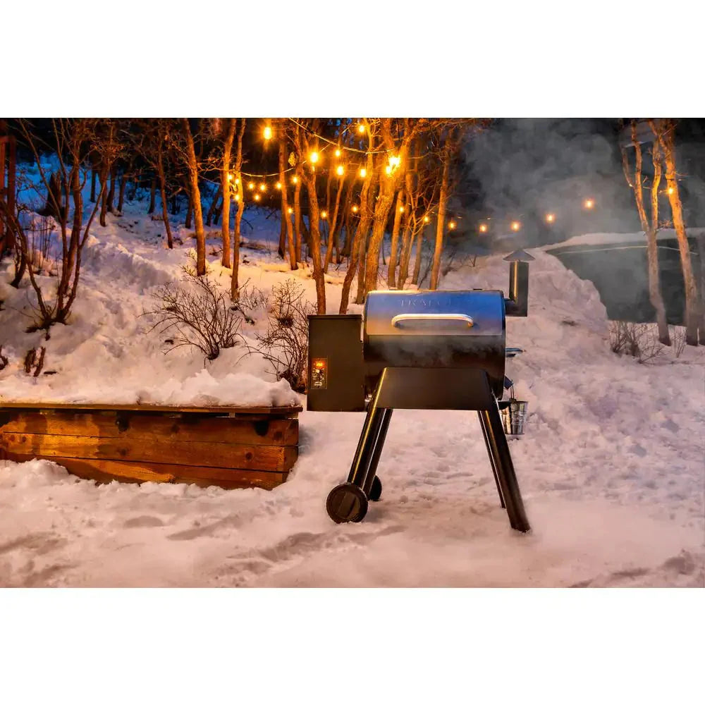 22-Inch Pellet Grill. Bronze