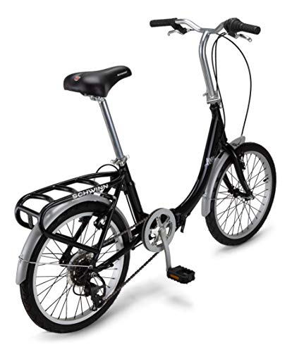 20-Inch Folding Adult Bike for Men and Women. 7-Speed Drivetrain